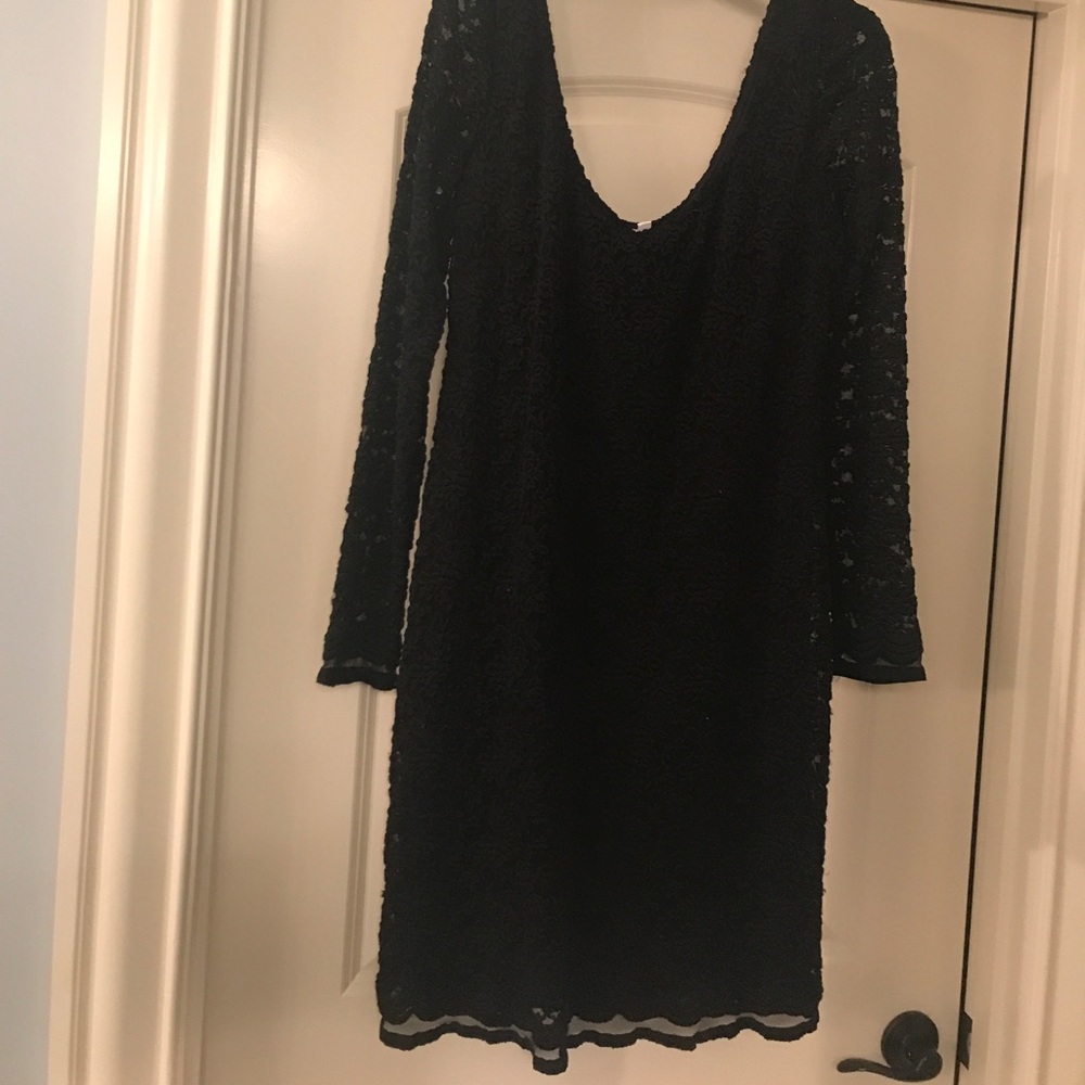 Lace long sleeve Jessica Simpson Maternity dress