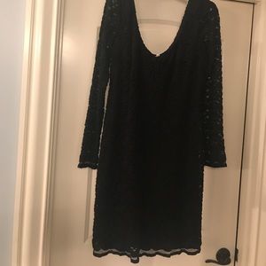 Lace long sleeve Jessica Simpson Maternity dress