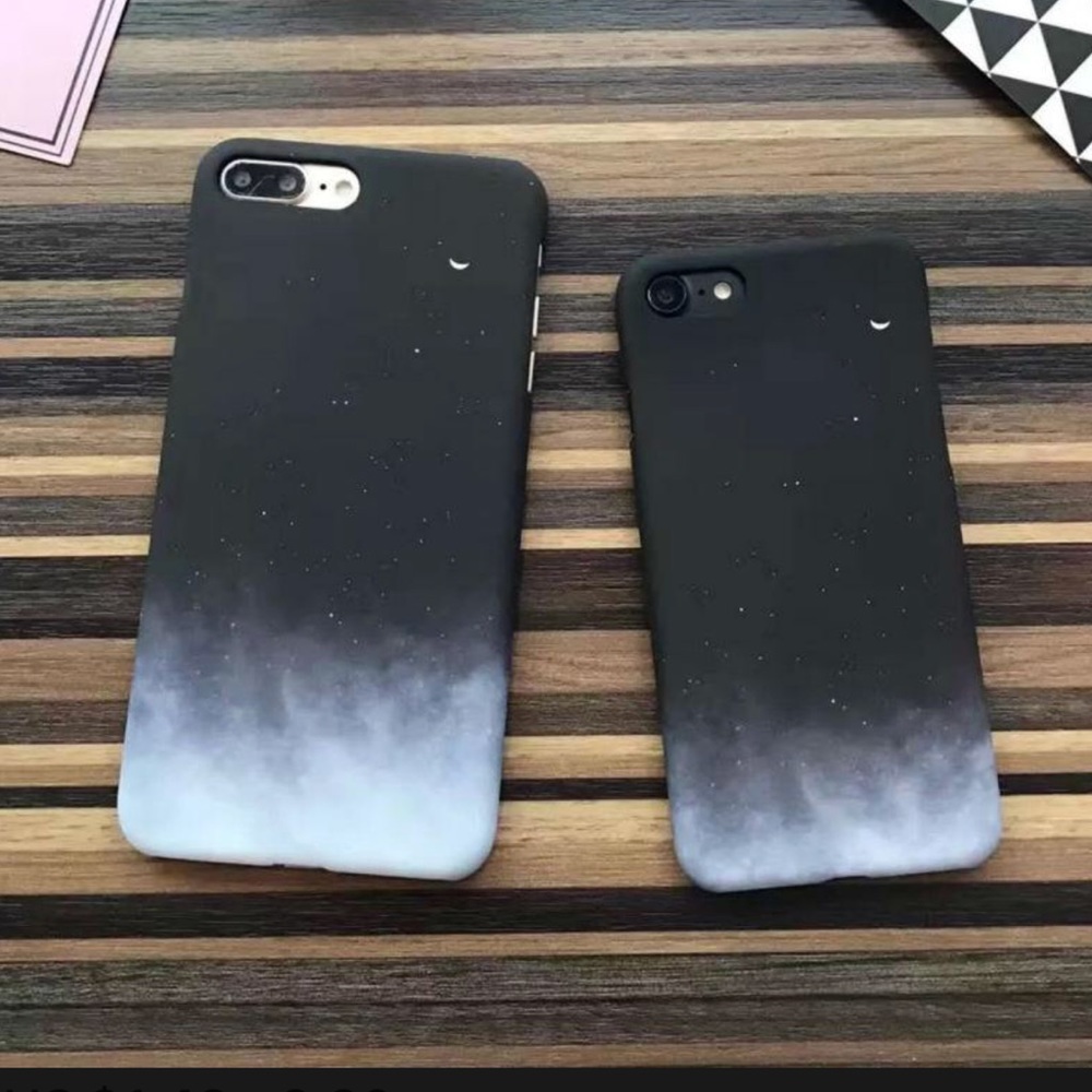 Retro Moon Case iPhone 8/8 Plus