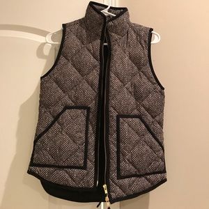 Jcrew Factory herringbone puffer vest!!!!