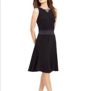 NWT Lauren Ralph Lauren Chic Black Dress