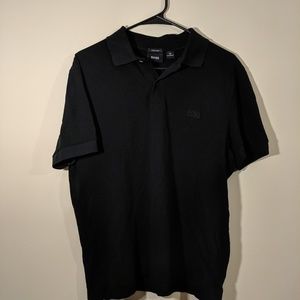 Black Hugo Boss Polo