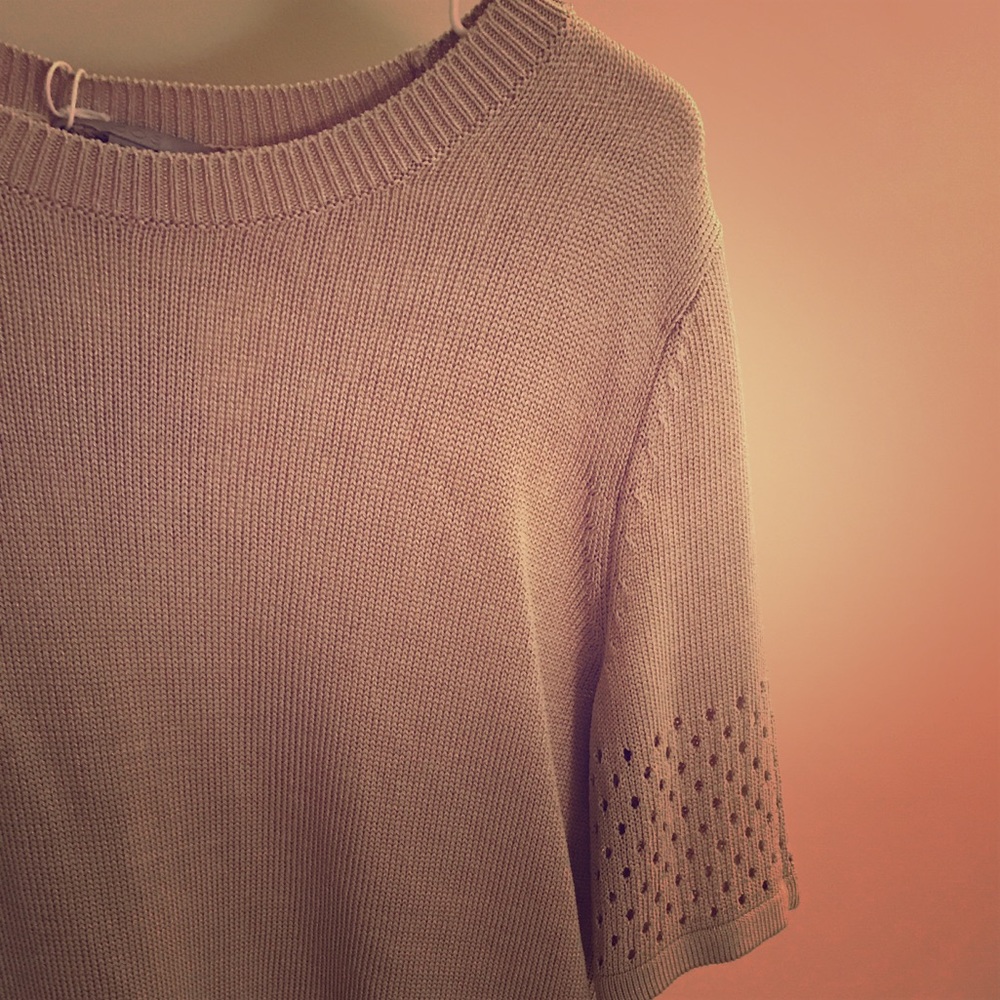 COS short sleeve sweater