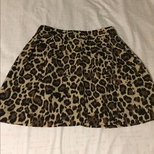 Cheetah skirt