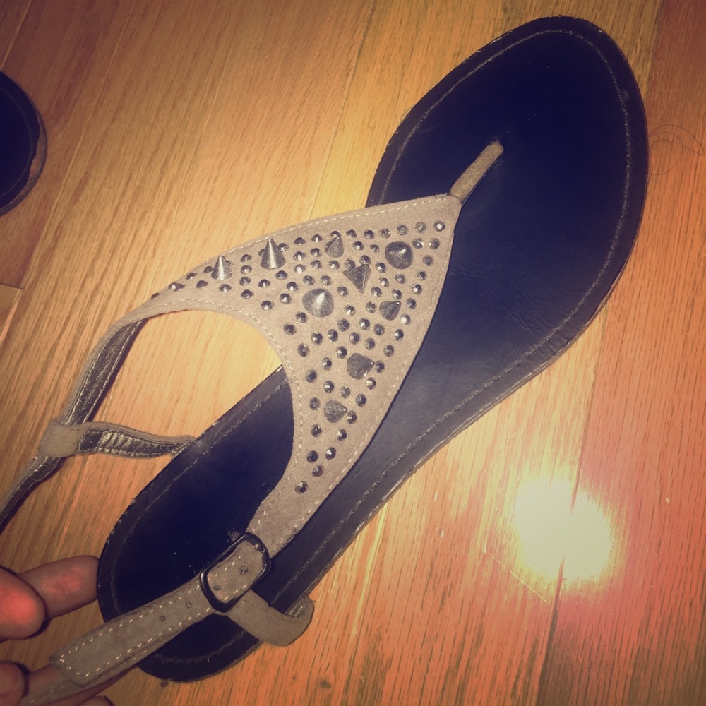 Studded sandal