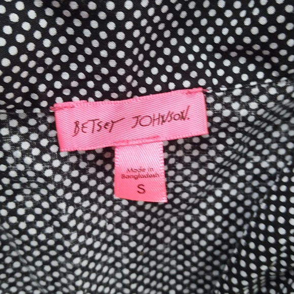 Betsey Johnson Polka Dot Button Up - XS - Picture 4 of 7