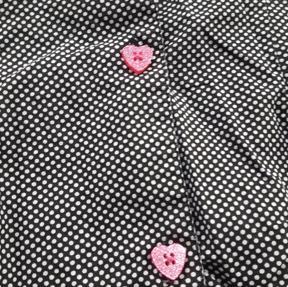 Betsey Johnson Polka Dot Button Up - XS - Picture 5 of 7