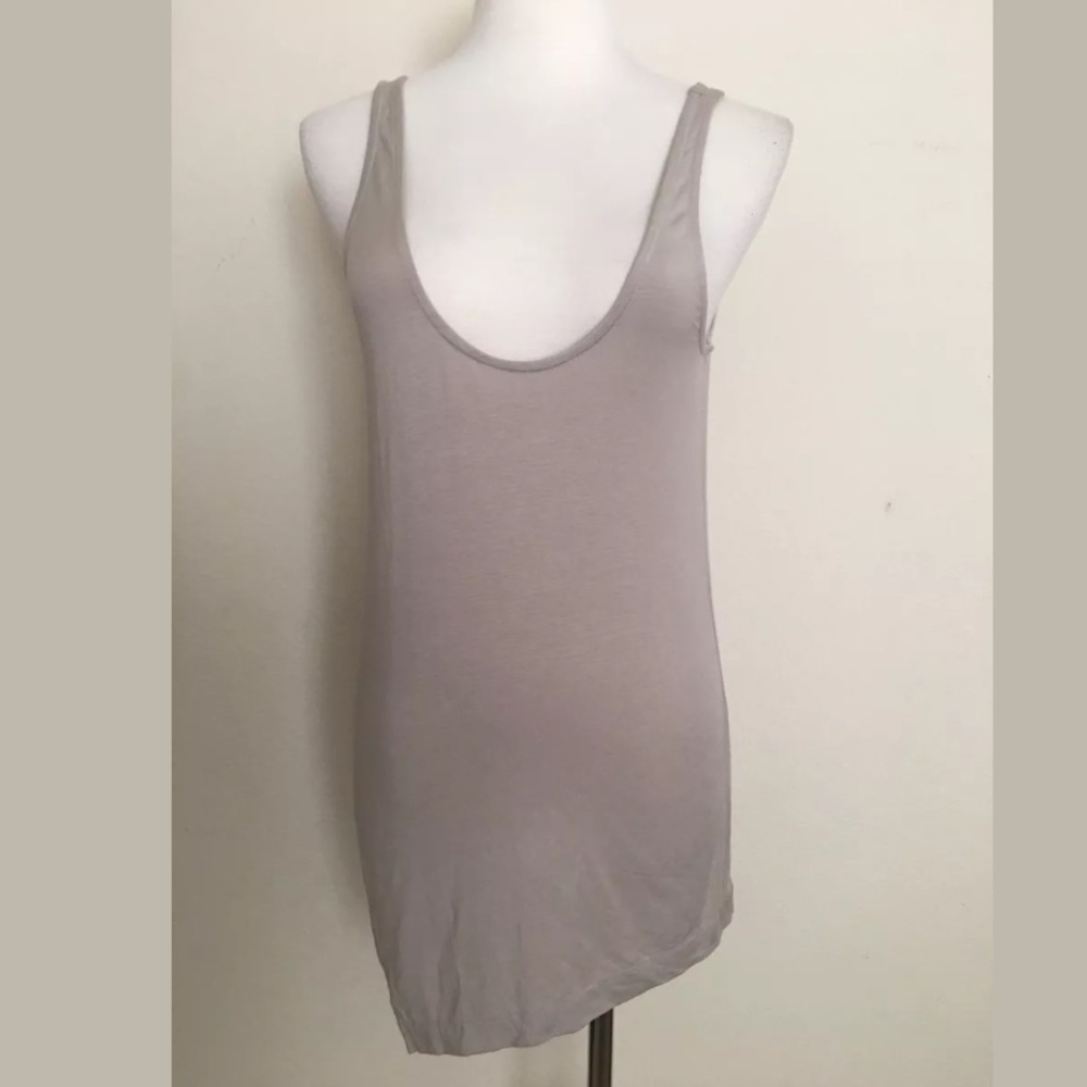 NWT Improvd Renee Asymmetrical Tank in Smoke