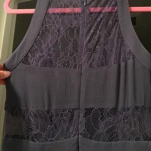 Purple Taupe Long Dress - BCBG