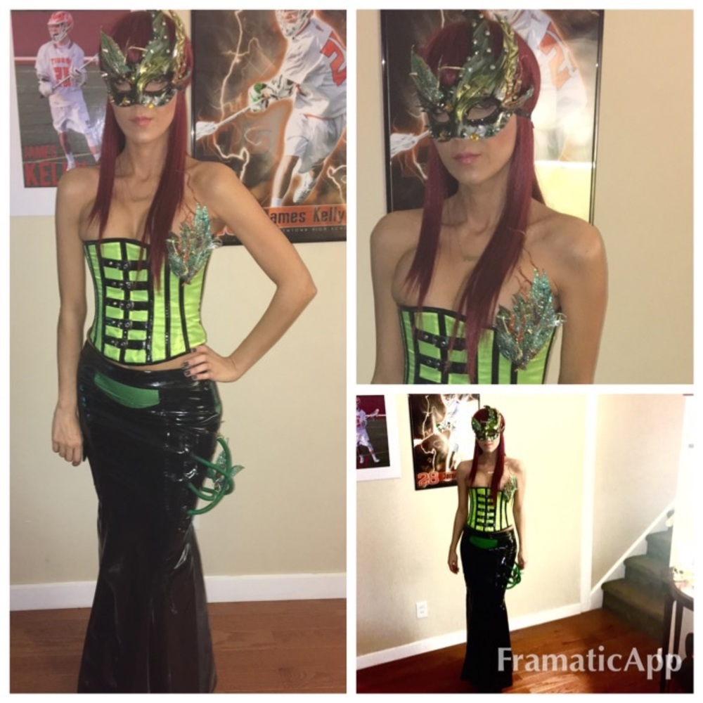 Full custom Poison Ivy costume handmade