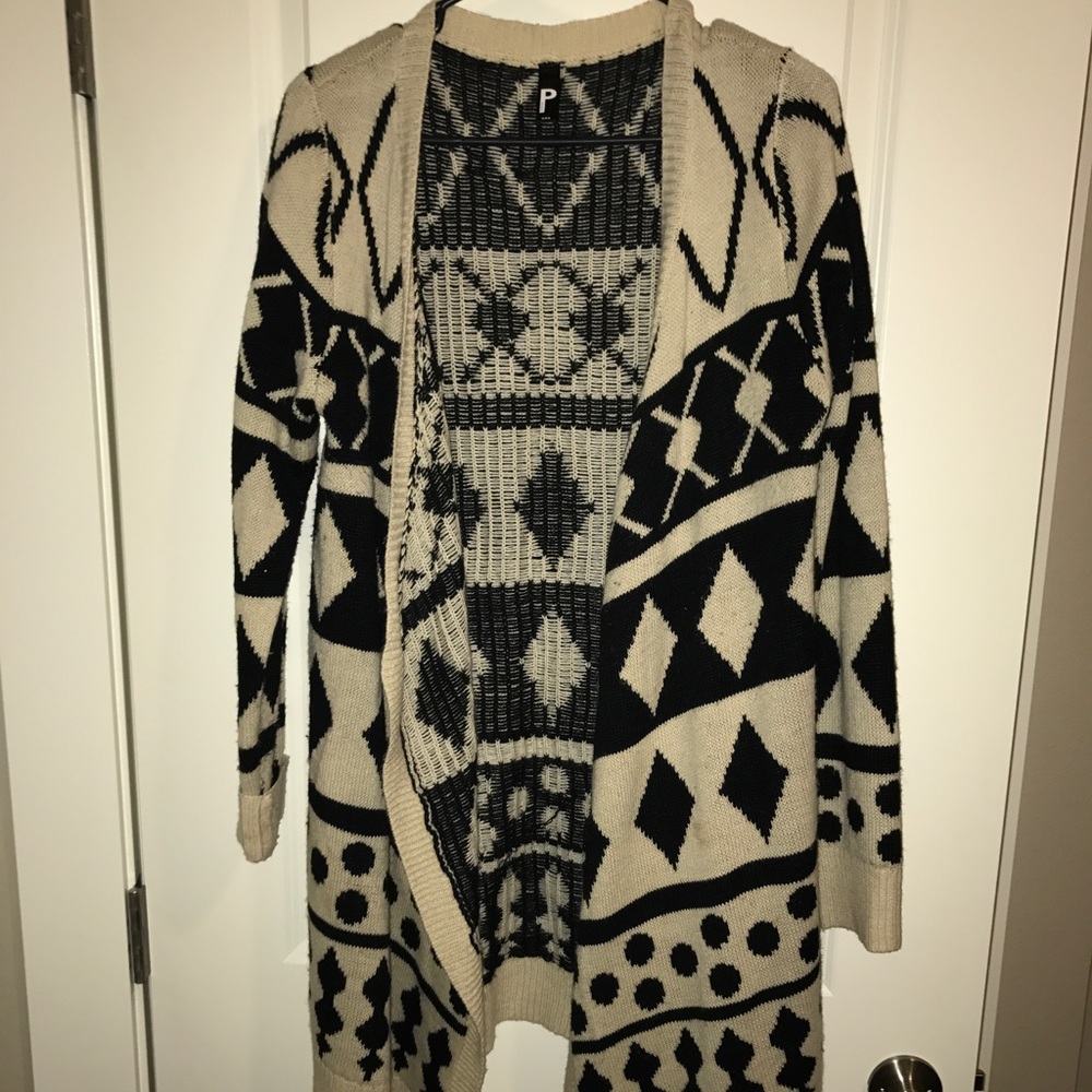 Long cardigan perfect for fall weather!