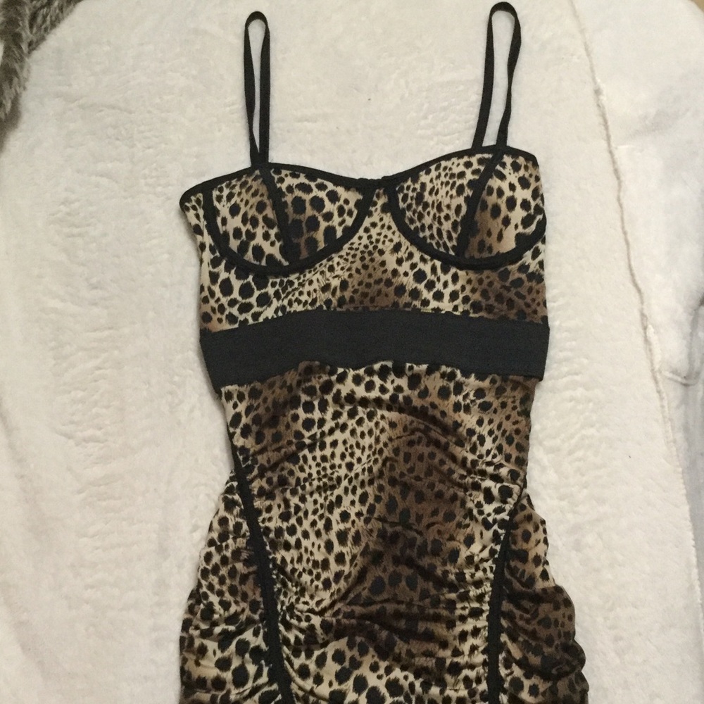 Leopard Mini Dress