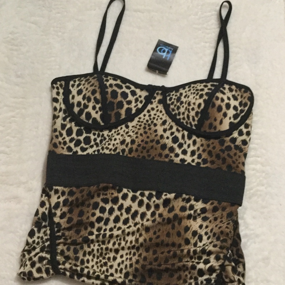 Leopard Mini Dress - Picture 2 of 4