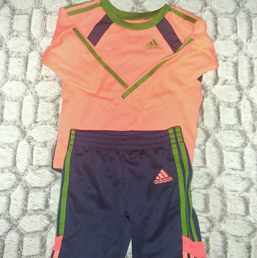 Adidas Baby Boy 9 months long sleeve set
