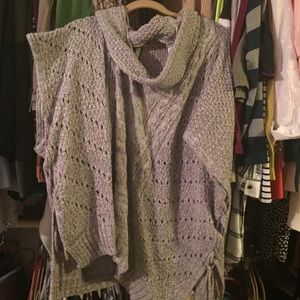 Poncho with no sleeves