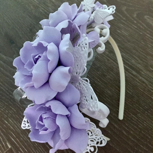 ? Wedding Gardenia Flower Crown? main image 5