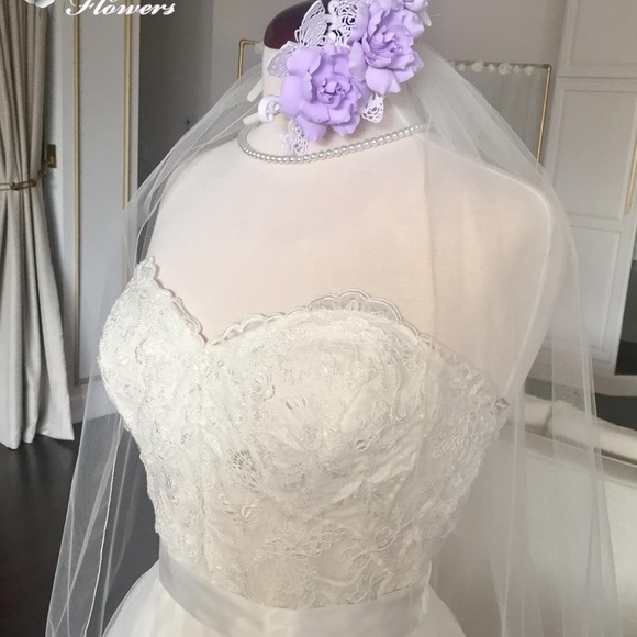 ? Wedding Gardenia Flower Crown? main image 6