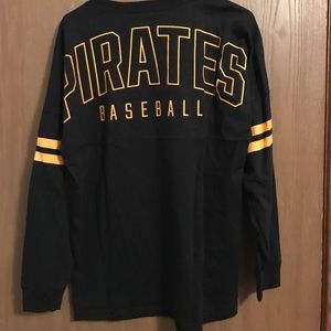 VS Pink Pittsburgh Pirates Small Varsity Crew