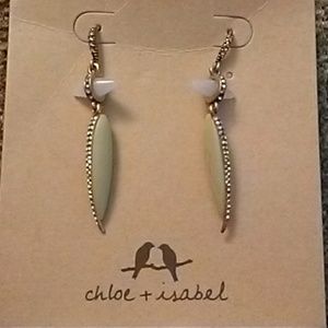 African Plains Linear Drop Earrings