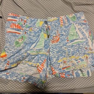Like new lilly pulitzer sailboat shorts