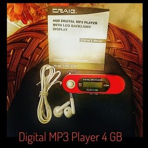 Brand New Craig 4GB Digital MP3 Player