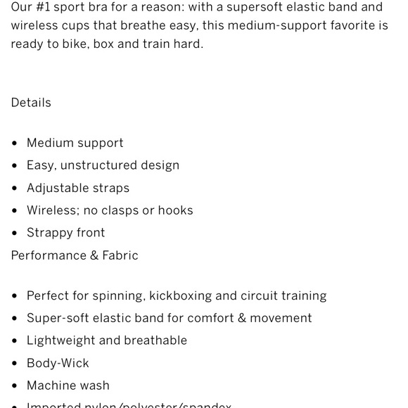 ❗️Will remove 12/8/17-Victoria’s Secret Sports Bra - Picture 4 of 5