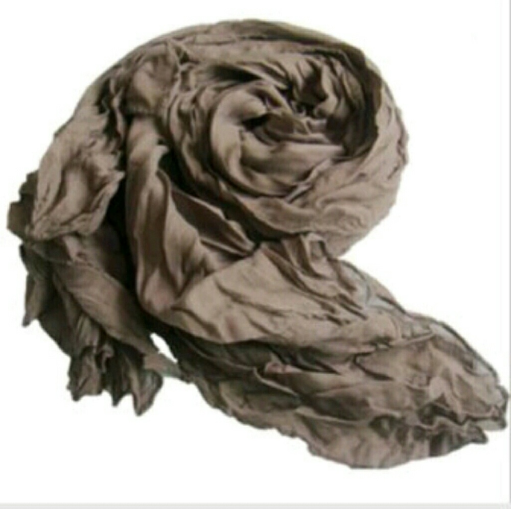 Scarf. Long, Soft. Light Brown