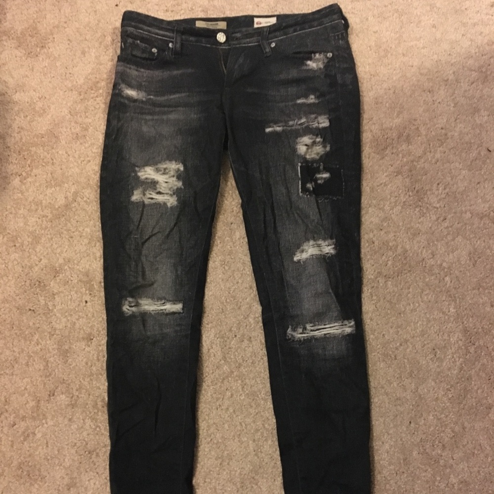 Ag legging super skinny digital luxe denim black