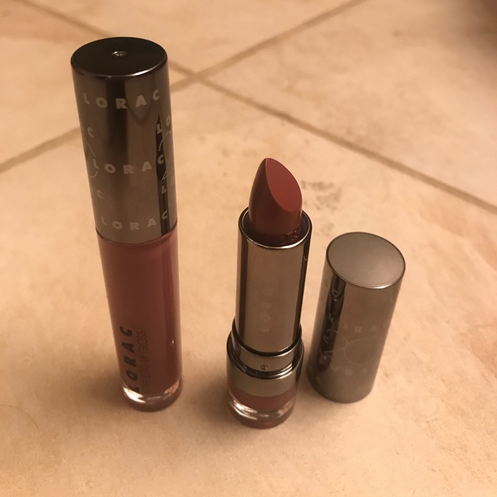 LORAC Secret Agent Lipstick And Gloss