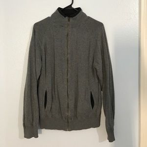 Old Navy Boys Zip Up Gray Jacket with Pockets