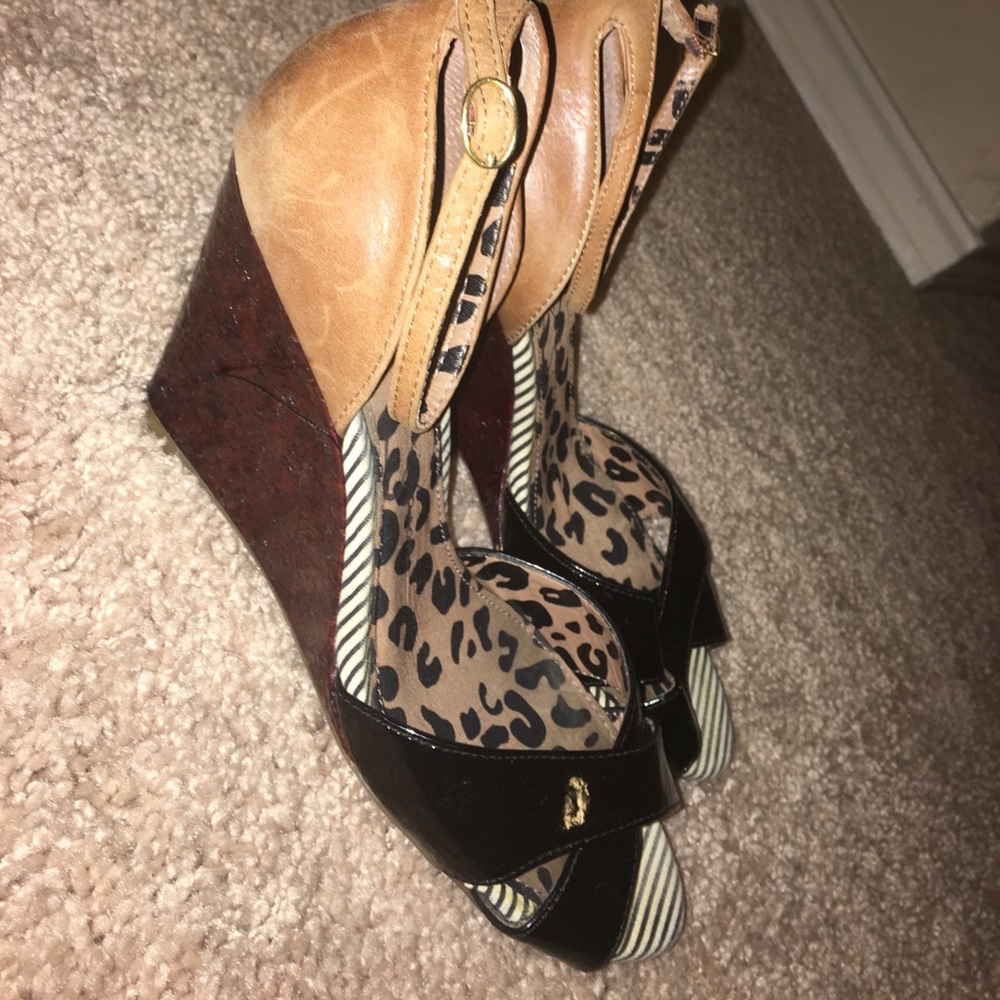 Jessica Simpson Color block Wedges