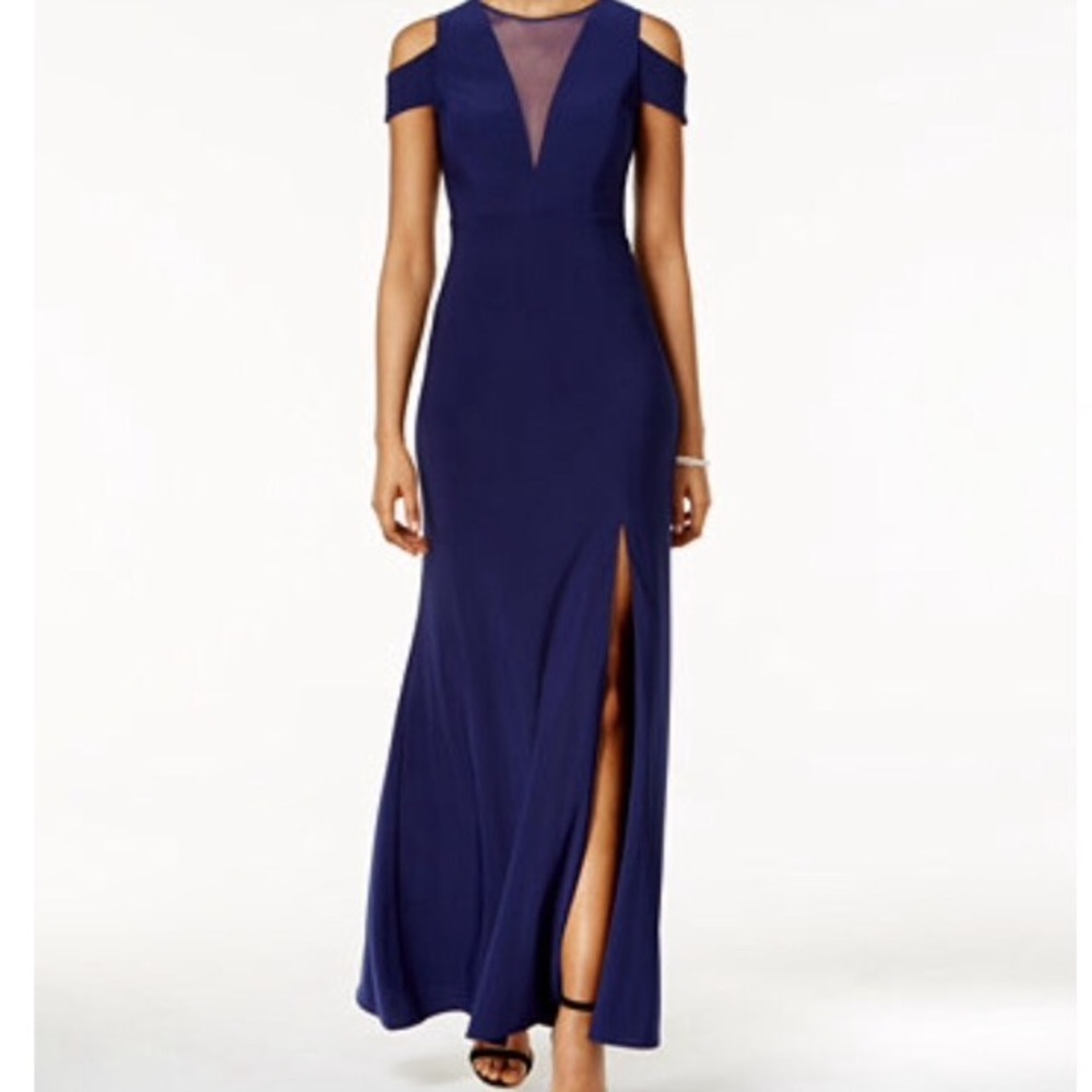 REDUCED••Nightway Cold-Shoulder Formal Dress