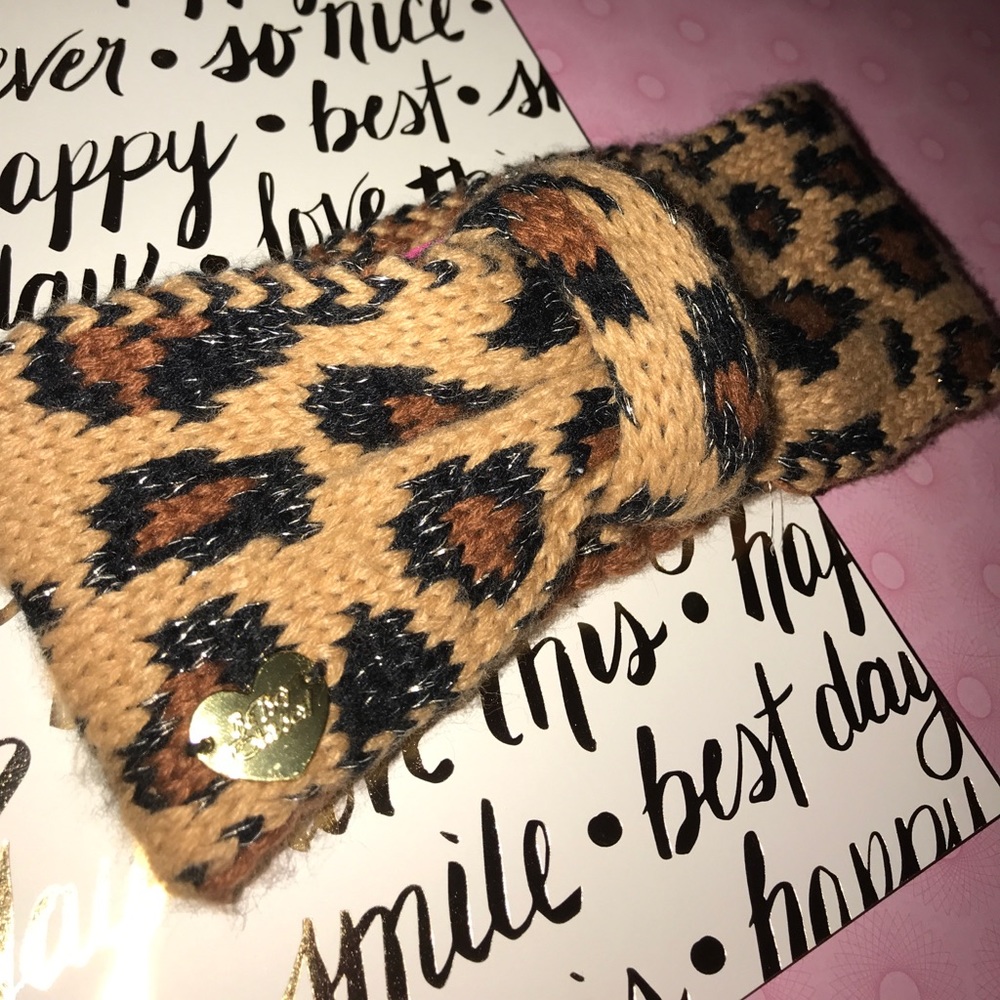Betsey Johnson Cheetah Print Wrap