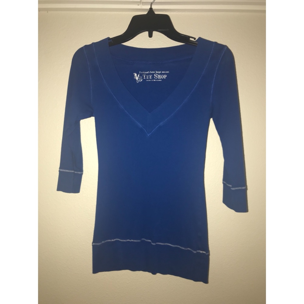 VS Half Sleeve V-neck - Royal Blue