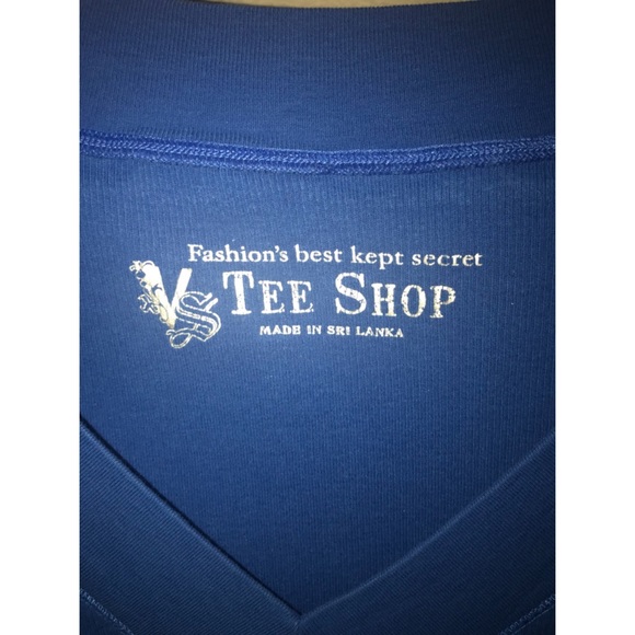 VS Half Sleeve V-neck - Royal Blue - Picture 3 of 4