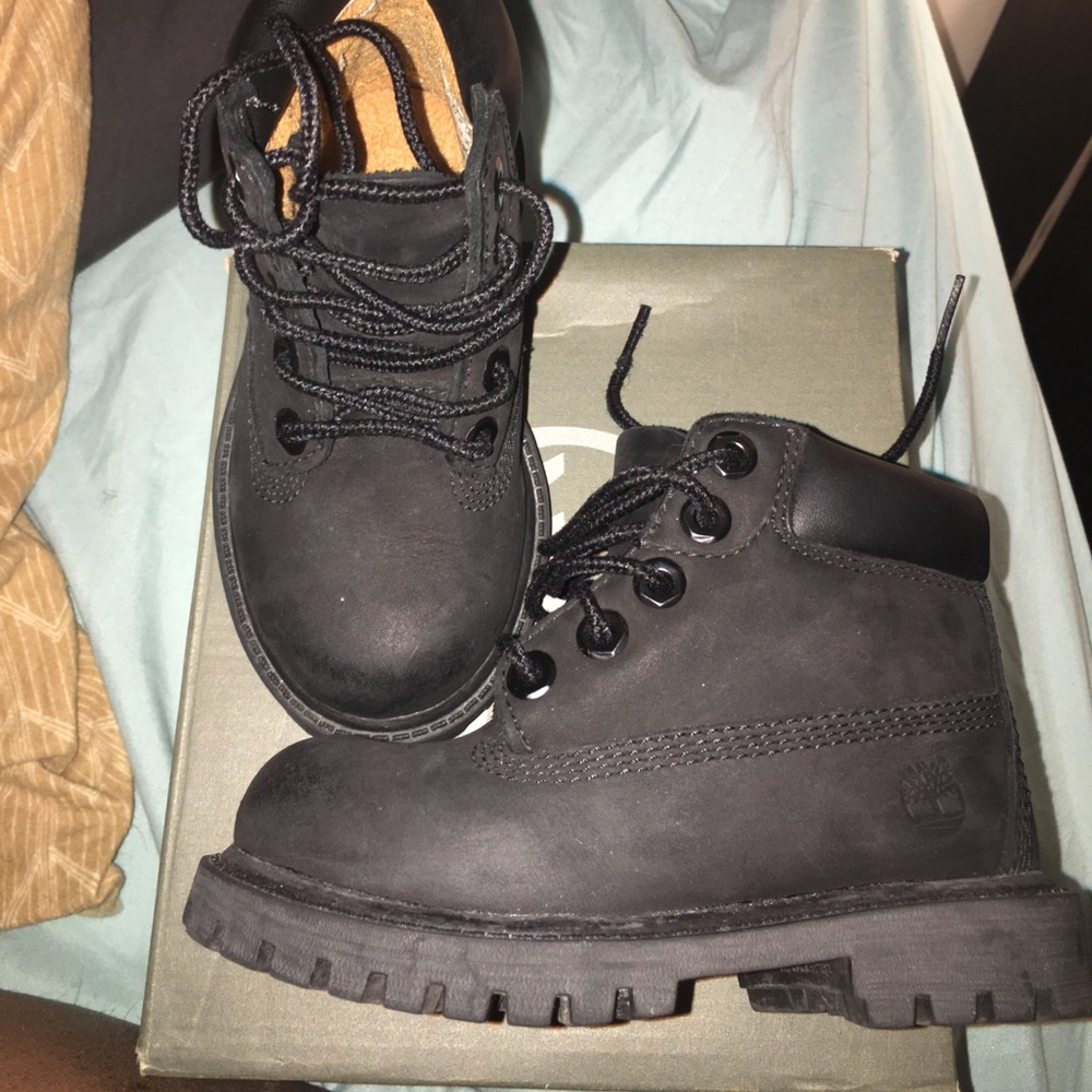 Timberland double sole boots