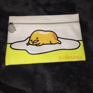 Yolk Ipsy makeup bag. Never used. Gudetama