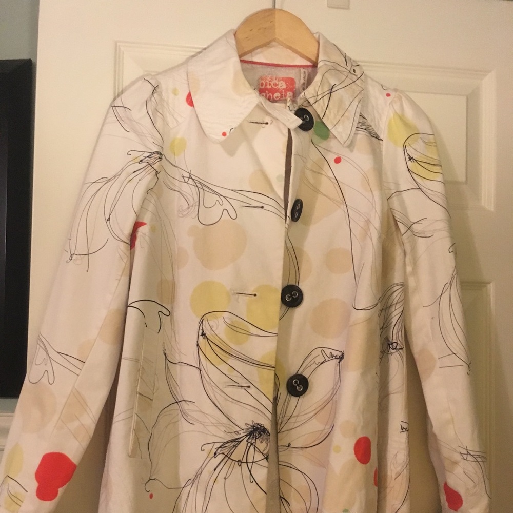 Anthropologie Swing Coat by Bica Chelia