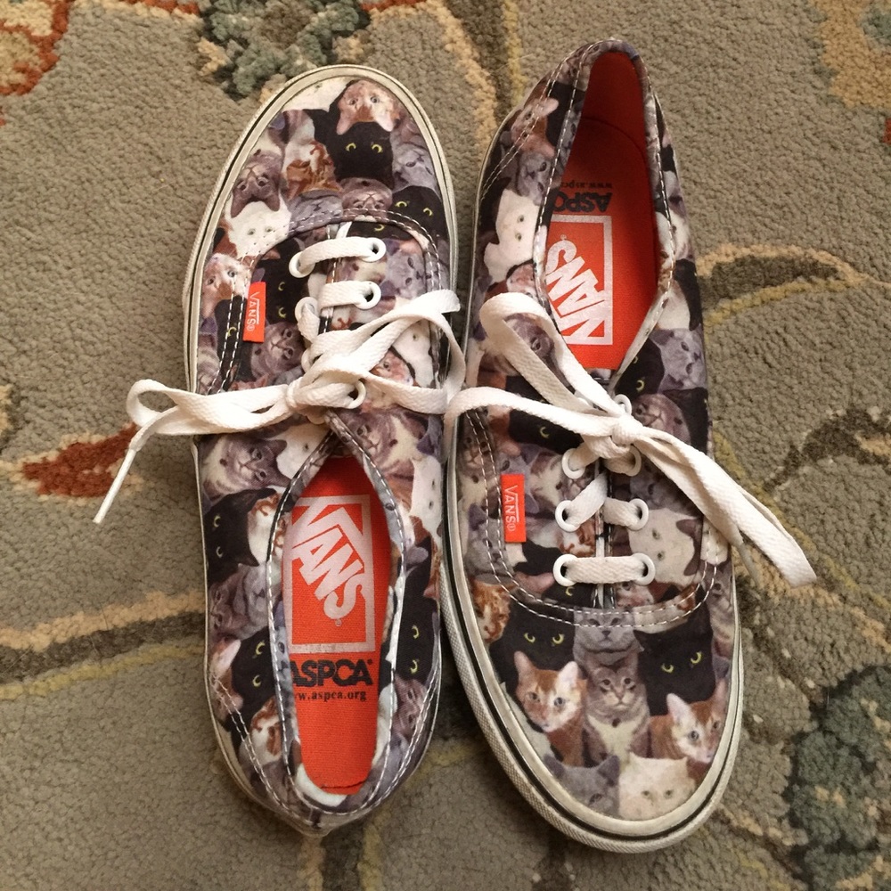 VANS cat print