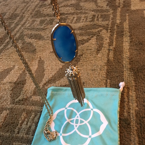 Kendra Scott rayne in blue agate - Picture 2 of 2