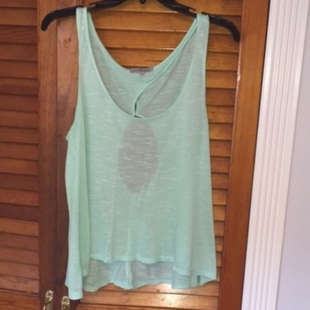 Mint tank top