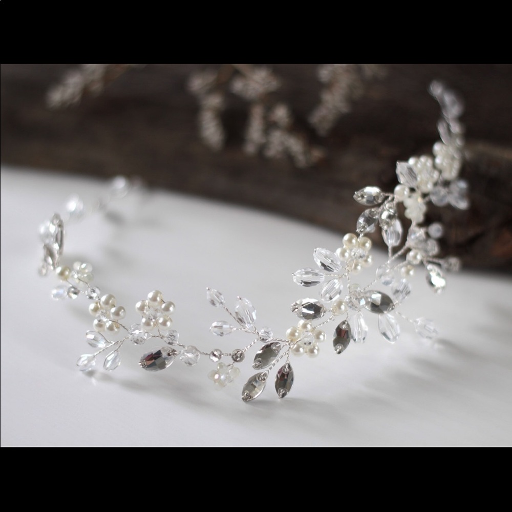 Wedding bridal hair piece