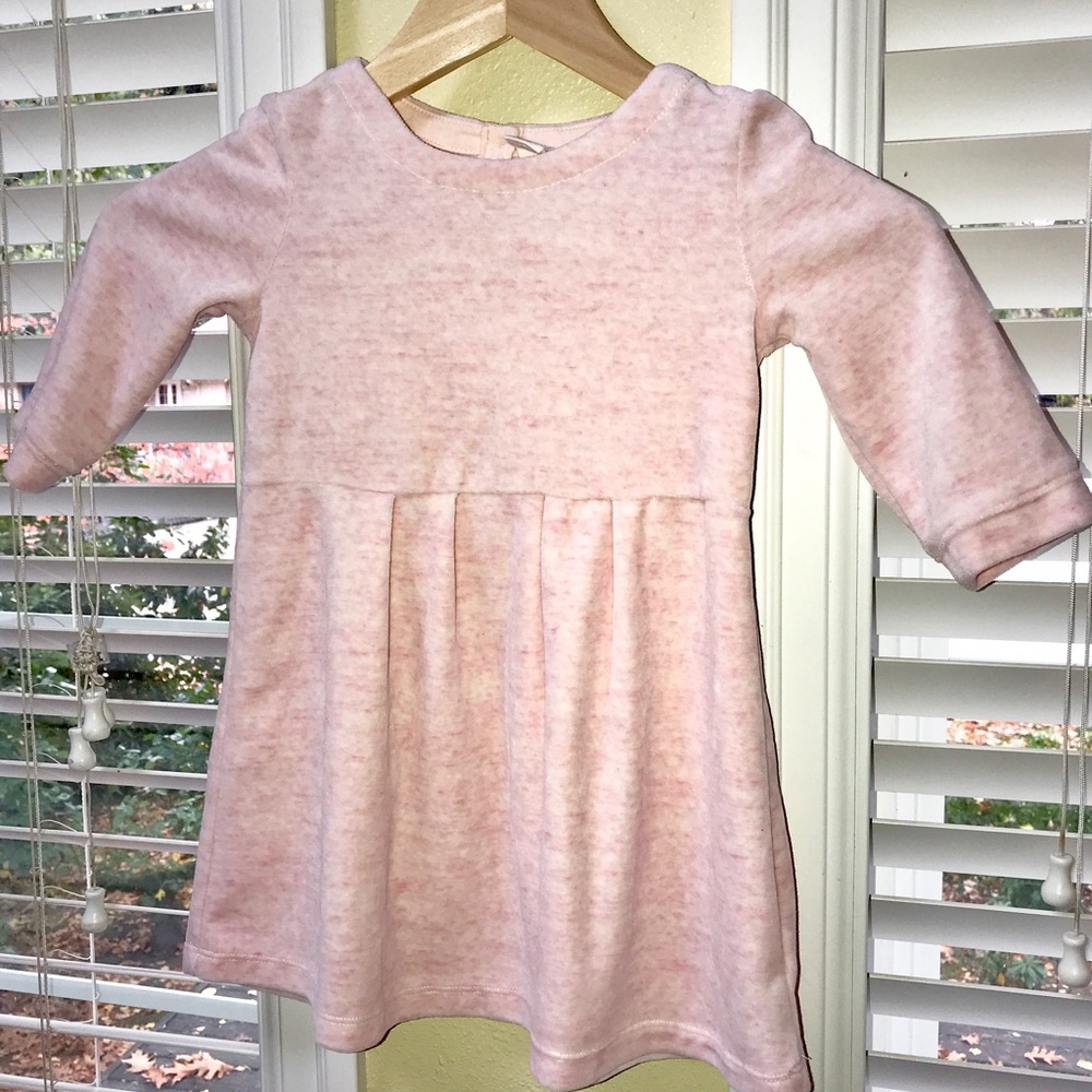 🌸 GAP soft pink velour dress 3T 🌸