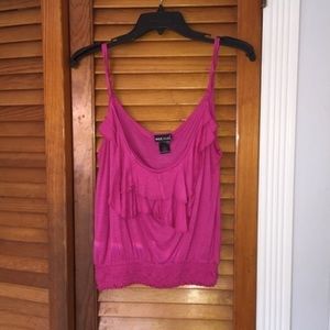 Pink tank top