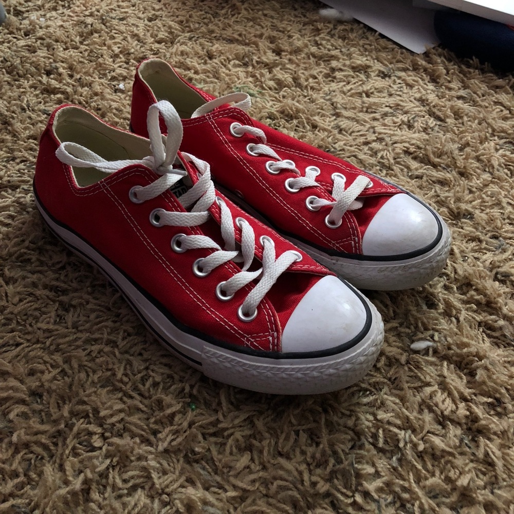 Red converse