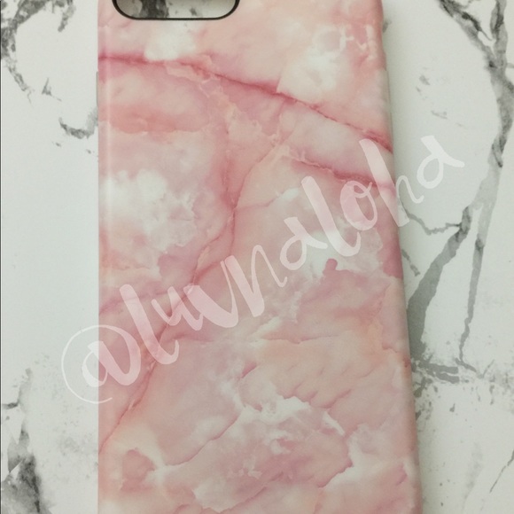 Pink Marble Case for iPhone 7 Plus/ iPhone 8 Plus - Picture 5 of 6
