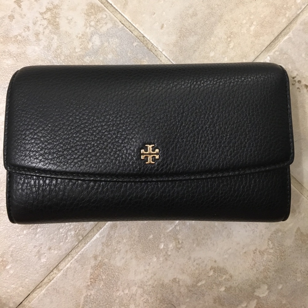 TOEY BURCH ROBINSON PEBBLED MINI FLAP CROSS-BODY