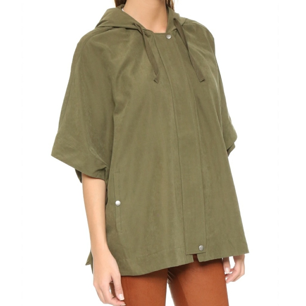 Army Green Poncho / Parka. Jack by BB Dakota