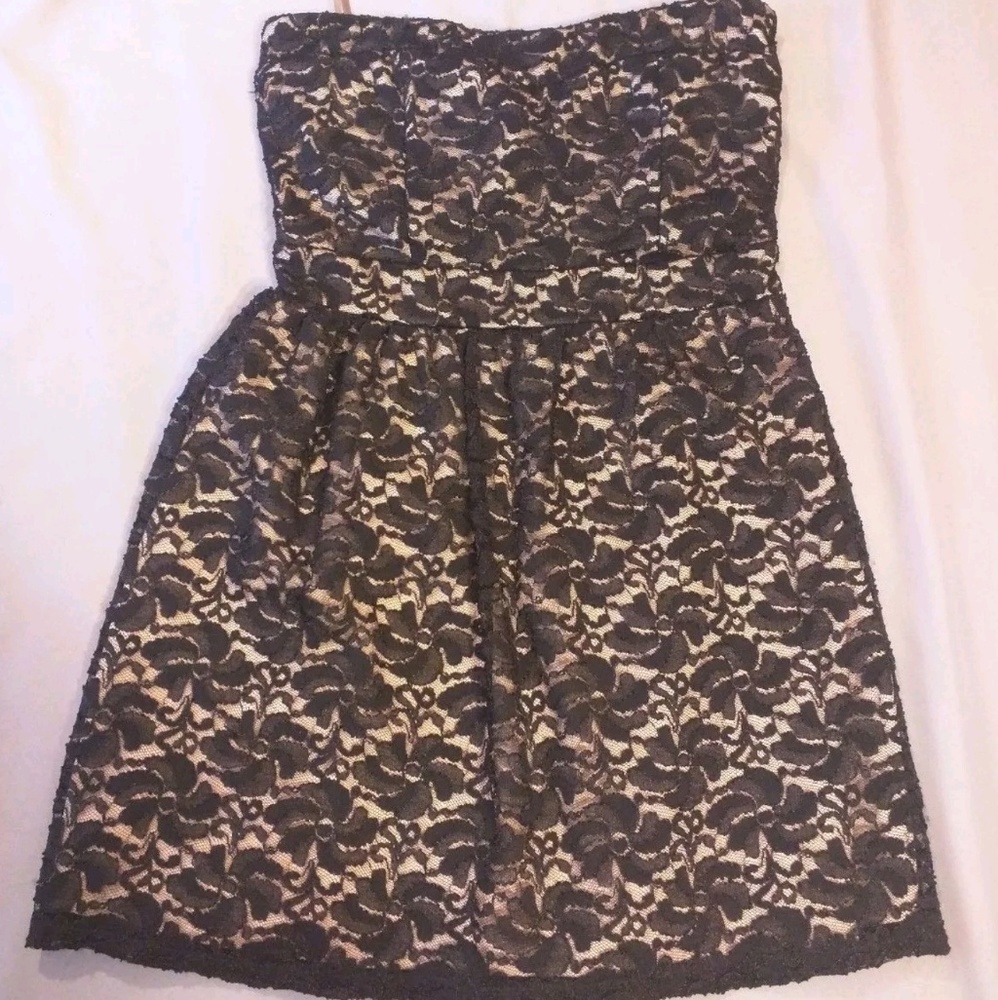Wet Seal Strapless Dress Size Large