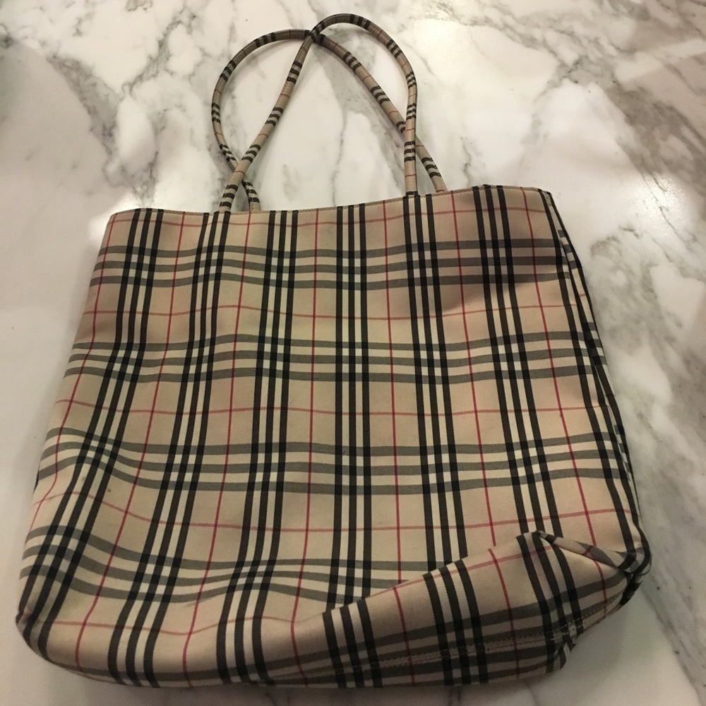 Burberry tote handbag